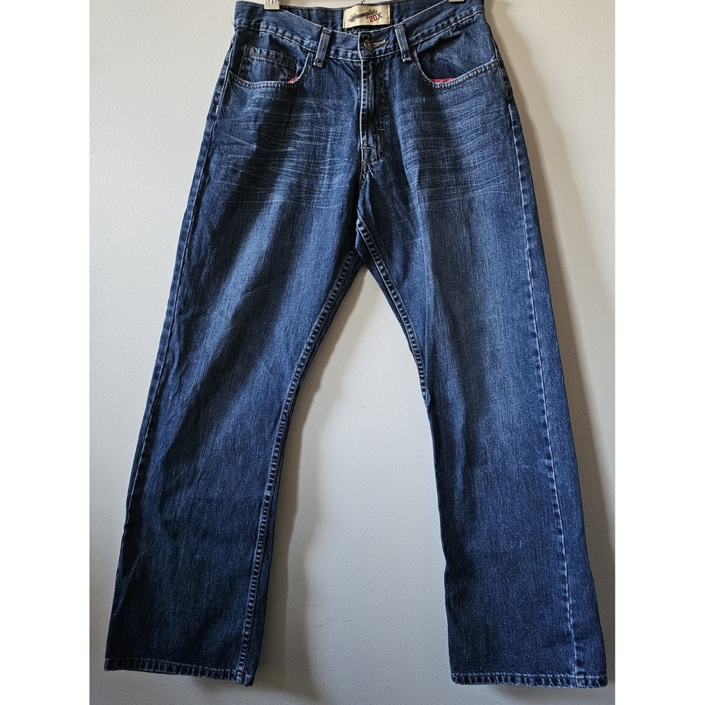 Wrangler 20x Jeans Men's 30x32 Blue Denim Faded‎ Competition Rodeo Western